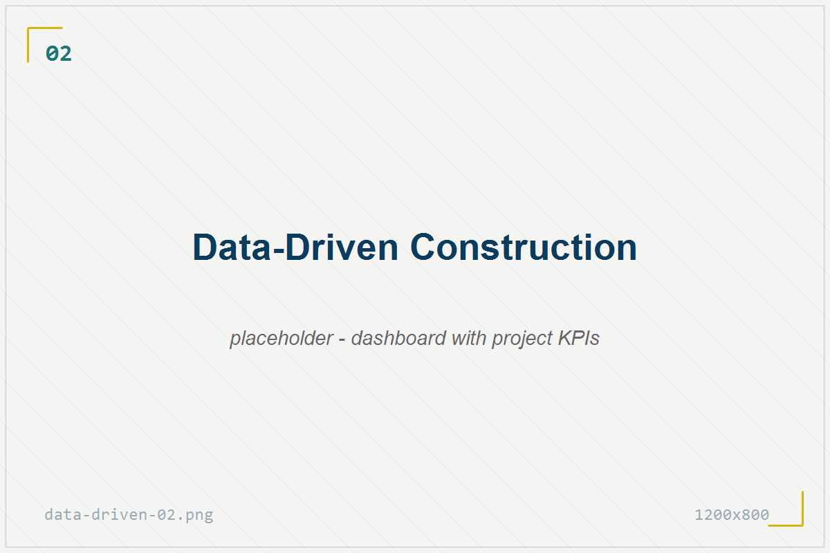 Dashboard con KPI di progetto